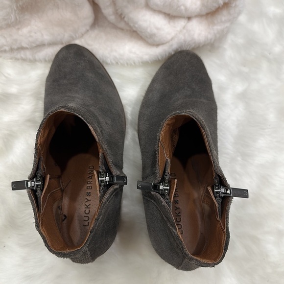 Lucky, Brand, LP Dash Brennan, 6M/36 grey booties - Picture 6 of 17